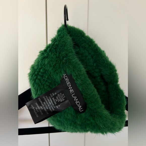 Rabbit fur neck warmer / scarf / hat - Picture 2 of 4